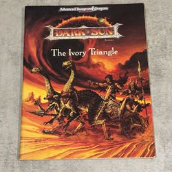 Dungeons & Dragons The Ivory Triangle Dark Sun Accessory Book (2nd Ed., 1993)