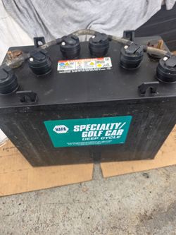 NAPA 12V GOLF CART BATTERY