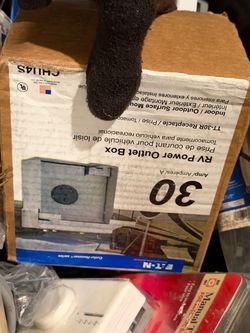 Eaton Cutler-Hammer 30A RV Power Outlet Box
