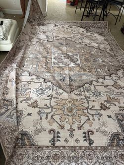 Large Persian-Style Area Rug