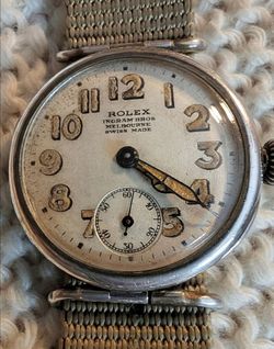 WWI Vintage ROLEX Officers Trench Watch