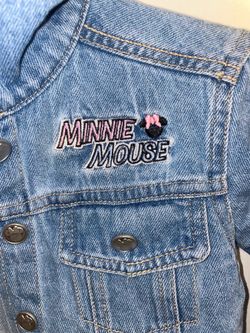 minnie mouse jean jacket