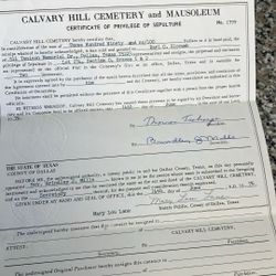 Calvary Hill Cemetery