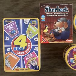 6 Card Games plus 2 contemporary games NEW!