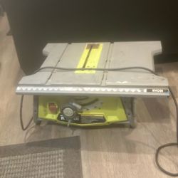 10”ryobi Table Saw Rys11 No Stand 