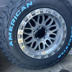 Set Of Brand New Rims And Tires 265/70R17 American