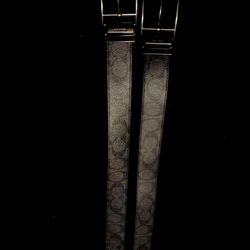 2 authentic coach belts for sell $35 each