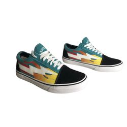 Rare! Revenge X Storm II Vol. 1  [Teal Flame]  Men’s Athletic Sneakers Size: 8