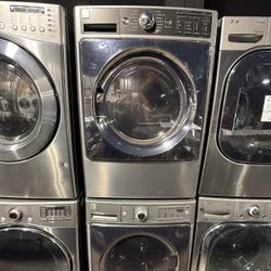 Kenmore Stainless Steel Front Load Washer And Gas Dryer Set 