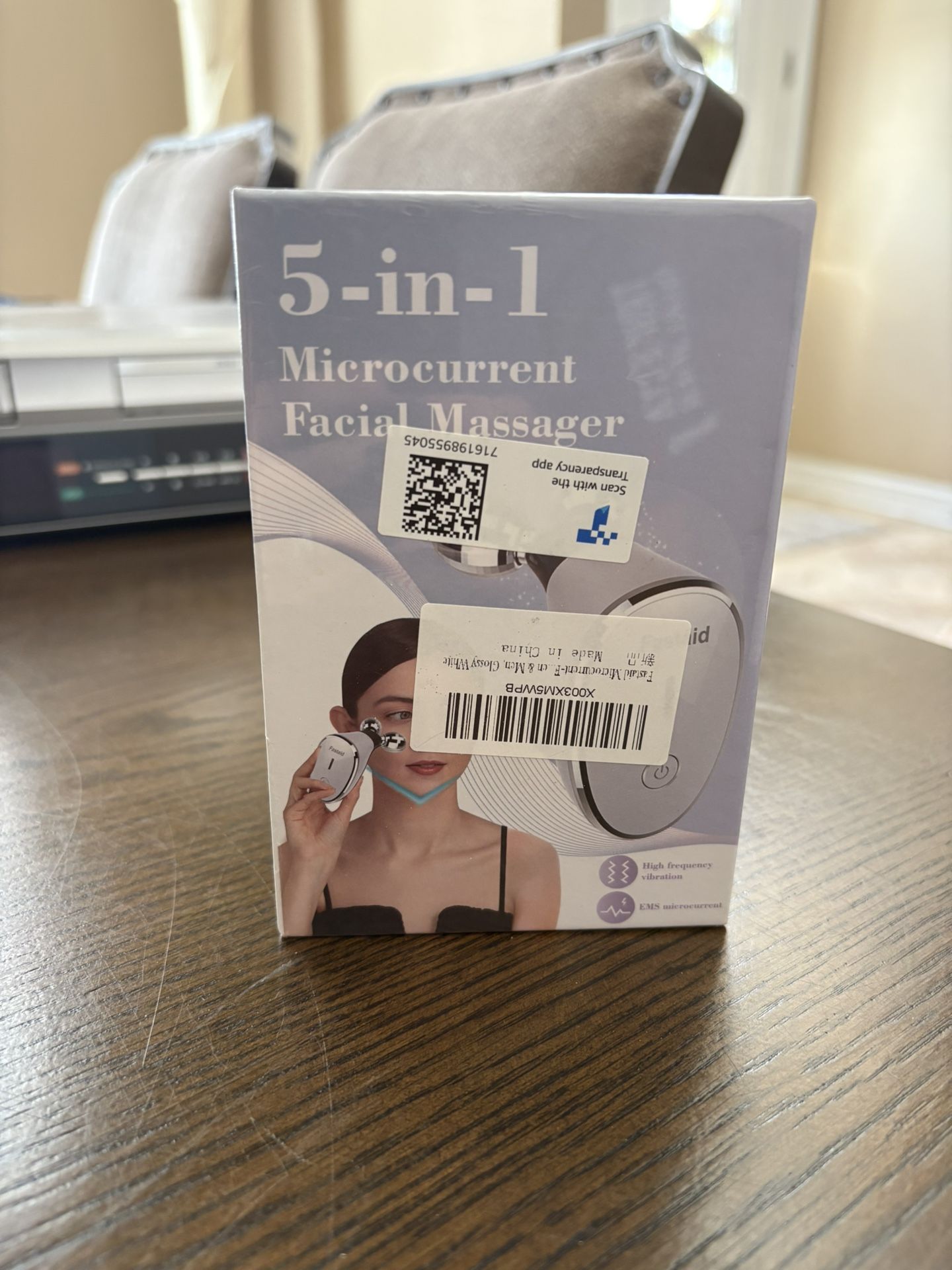 Microcurrent Facial Massager 5-in-1 Beauty Tool New and Sealed