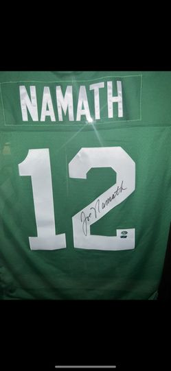 Joe NAMATH signed Jersey with COA