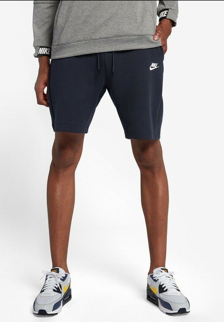 NIKE TECH FLEECE SHORTS 928513-451 MENS SIZE MEDIUM