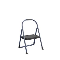 COSCO 1-Step Folding BIG Step Steel Step Stool, 225 lb. Weight Capacity, ANSI Type II, Navy
