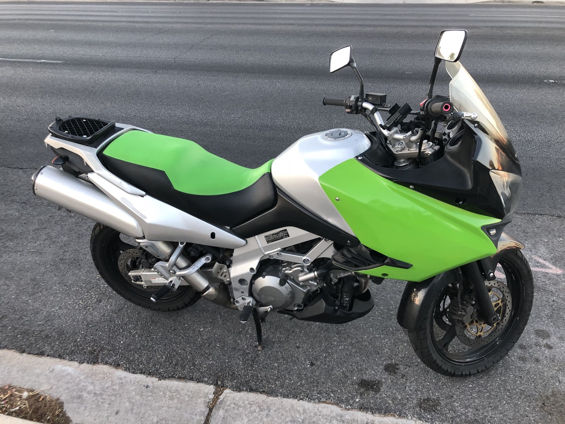 Motorcycle Suzuki VStrom DL 1000