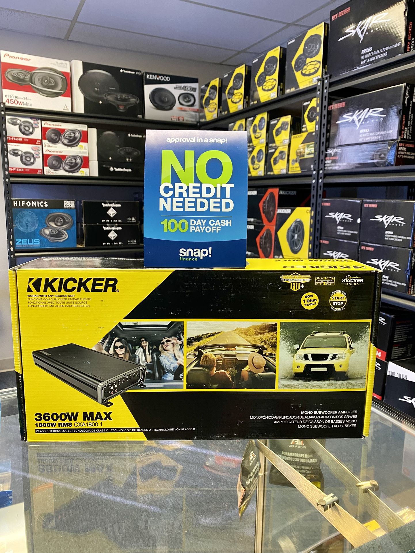New Kicker 3600 Watts Max Monoblock Car Audio Bass Amplifier 🔊🔥