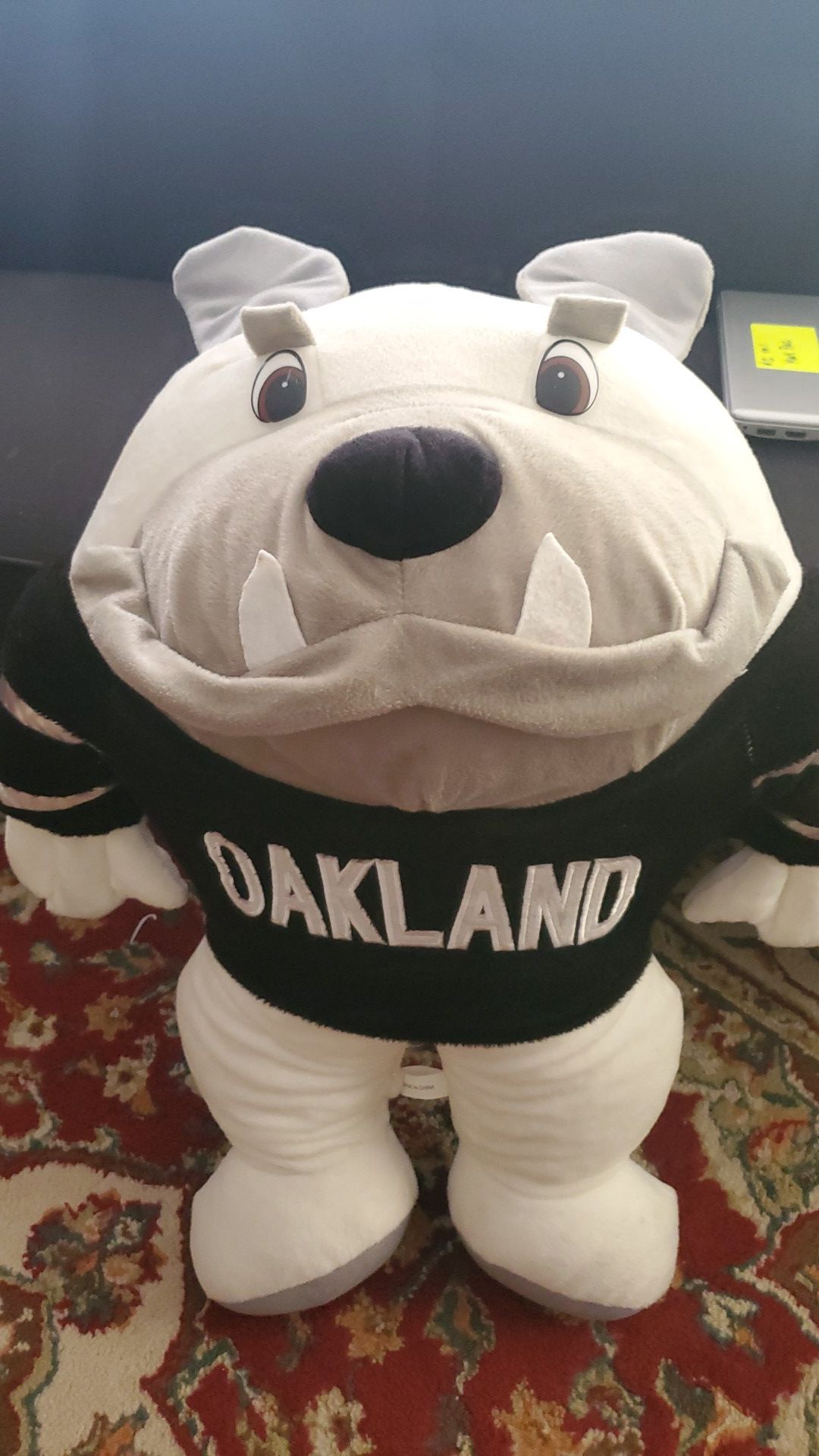Oakland Raider Bulldog Plush