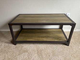 Coffee table and end tables