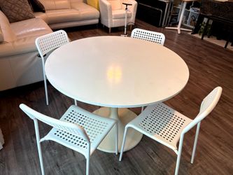 Table and chairs