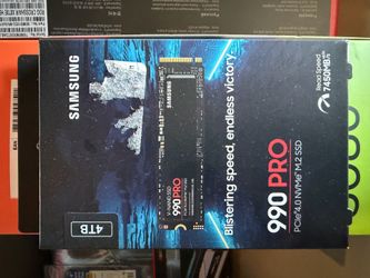 *NEW* Samsung 990 PRO 4TB Samsung V NAND TLC NAND PCle Gen 4 x4 NVMe M.2 Internal SSD