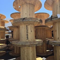 Massive Wooden Spools
