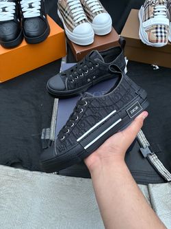 Dior B23 Low Top Black Sneakers