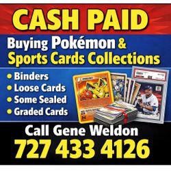 Buying Pokemon & Sports Card Collections 