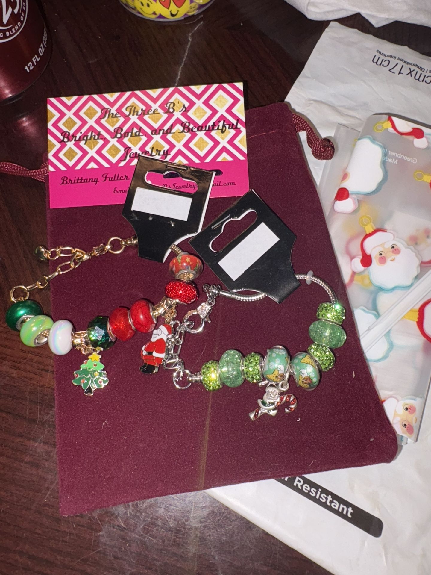 Christmas Charm Bracelets