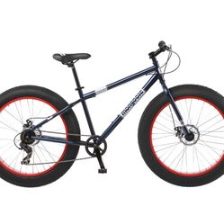 Mongoose Dolomite 26 Inch Fat Tire Mountain Bike  | Blue/Red BRAND NEW IN BOX