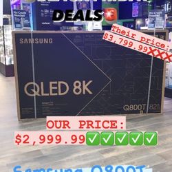 Samsung Q800T 82” QLED 8K  Smart TV ***BLACK FRIDAY DEALS***