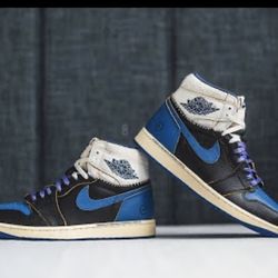 Jordan 1 Retro High OG SP Fragment x Union LA Sport Royal