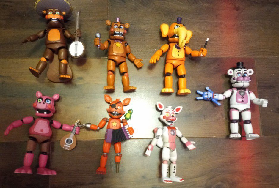 FNAF FIGURES BUNDLE 