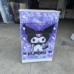 Kuromi 5 Drawer Dresser  , Kids , Cartoon Characters 