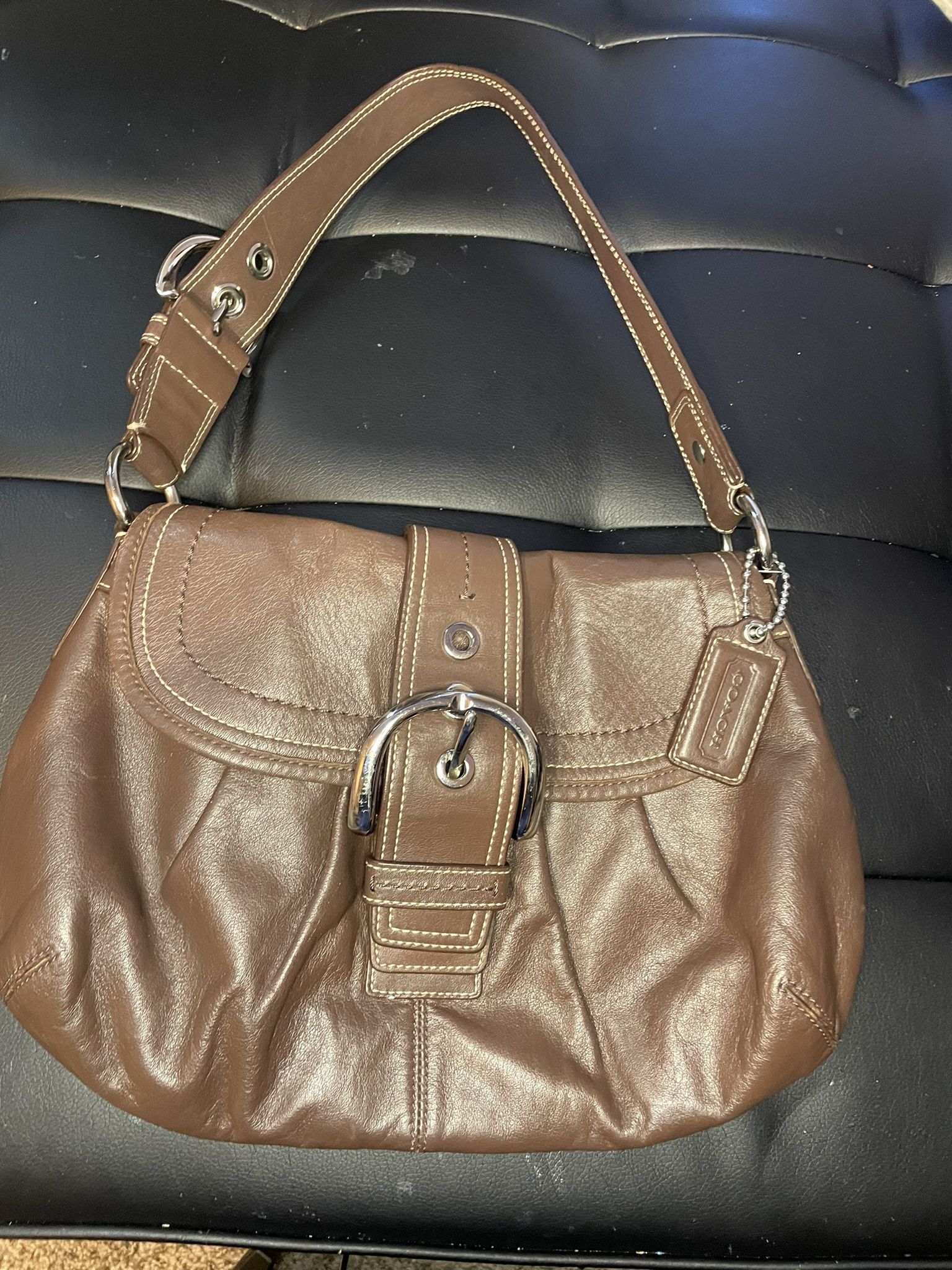 Leather Coach Purse