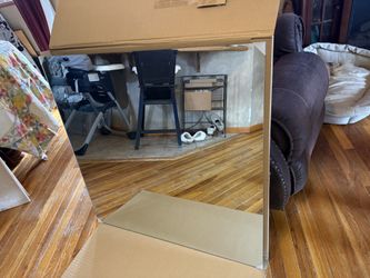 Seasons 36 X 36 Frameless Polished Edge Mirror 