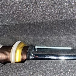 pop up drain and mounting ring  - vigo  - new- bronze 