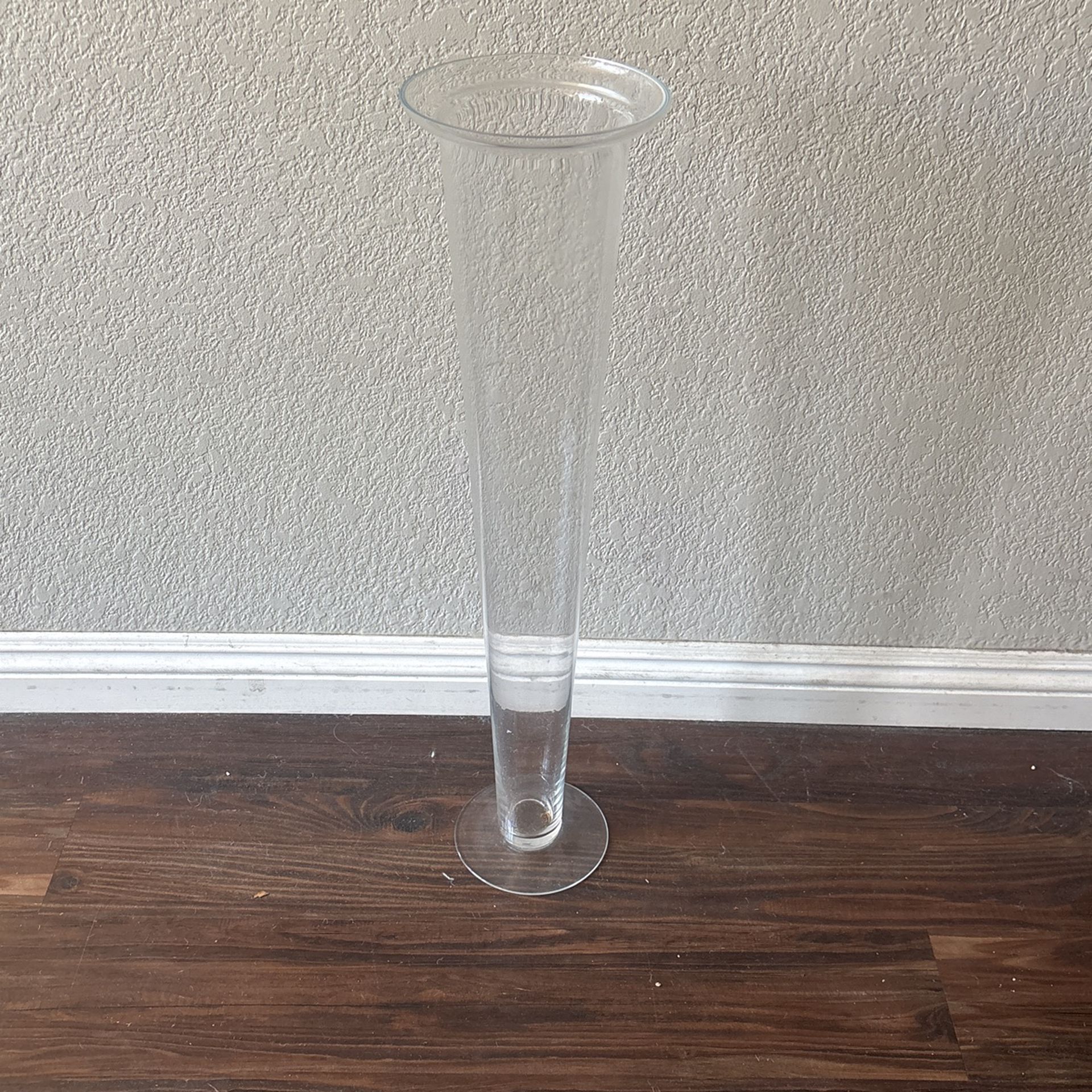 Tall Glass Vase