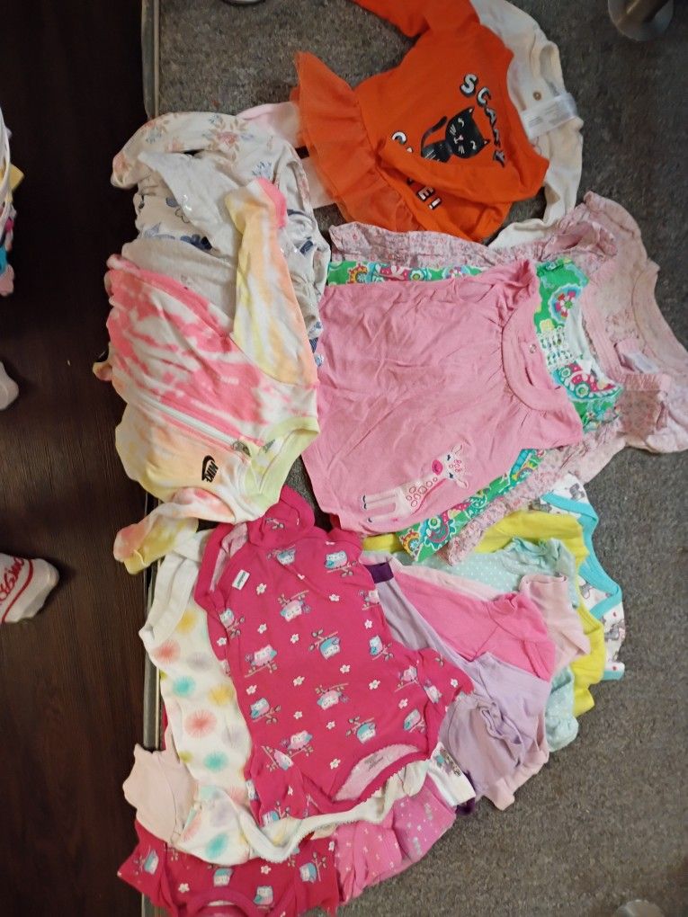 3-6 Month Baby Girl Clothes 200+ Items