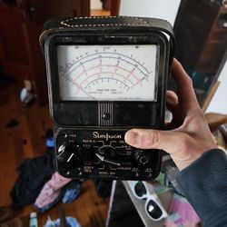 Vintage multi meter original box