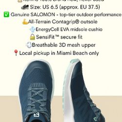 🥾 Salomon Patrol Hiking Shoes for Women 6.5(approx. EU 37.5) – BRAND NEW