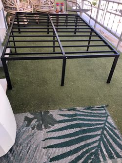 full size metal bed frame