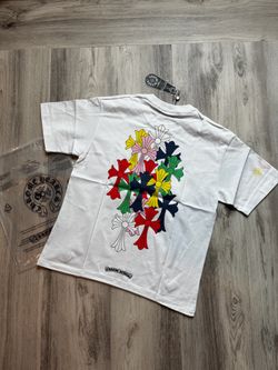 Chrome Graphic Tee Colored Crosses