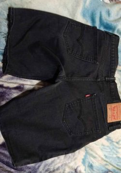 Levis 511 Black Jorts