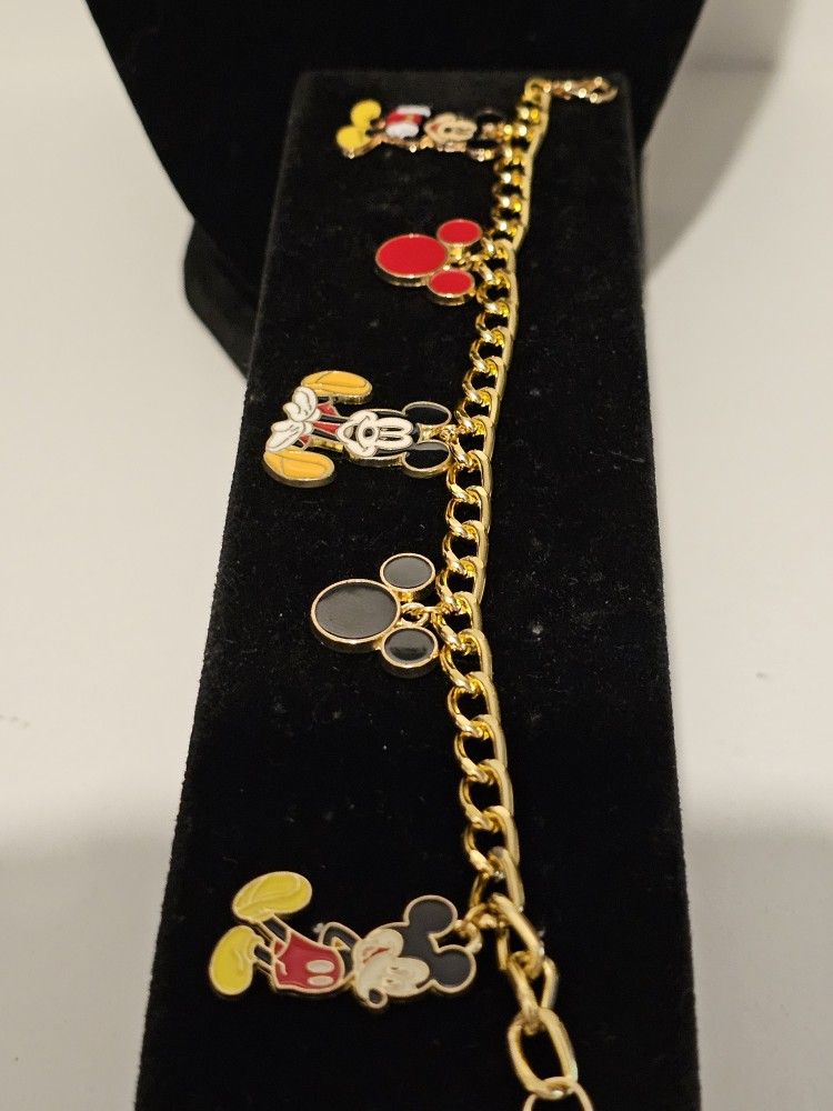New Mickey Mouse Charm Bracelet