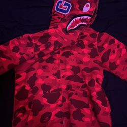 Red Bape Hoodie