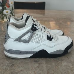 AIR JORDAN 4 RETRO OG PS WHITE CEMENT 2025