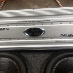 Premium lanzar vibe 6000 watt 4 channel Amp MOSFET Power Supply 