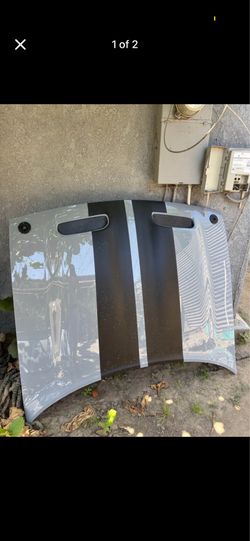 Oem red eye hood challenger
