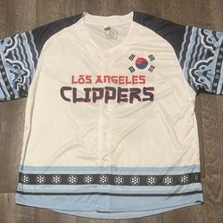 LA Clippers Korean Heritage Night Basketball Korea Jersey Size XL 2026