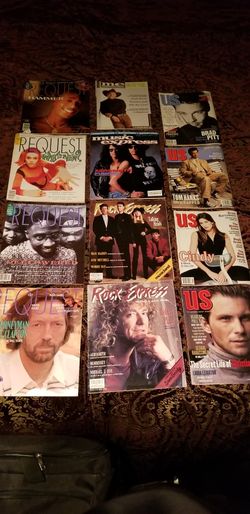 $10 for all 22 Various Rock/US Weekly Mags