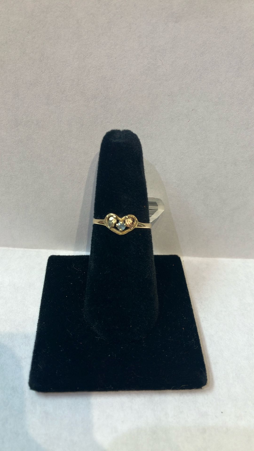 10k Yellow Gold Ring #108512-1 MJ